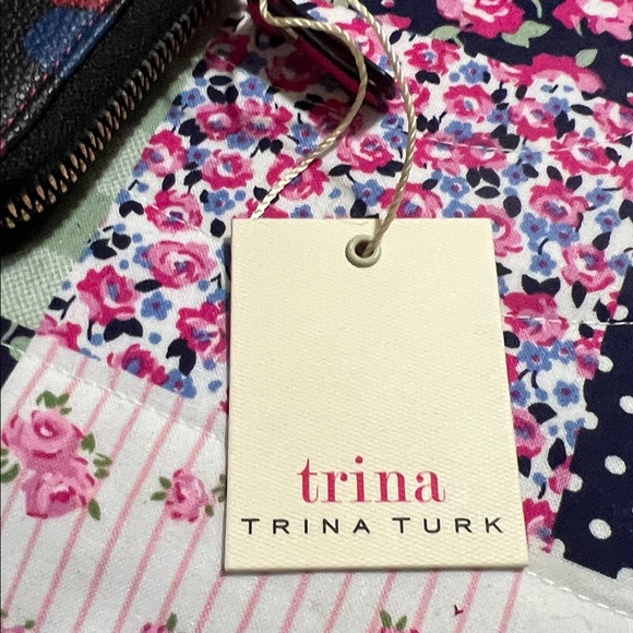 NWT Trina Turk Multicolor Polka Dot Wallet - Picture 4 of 4